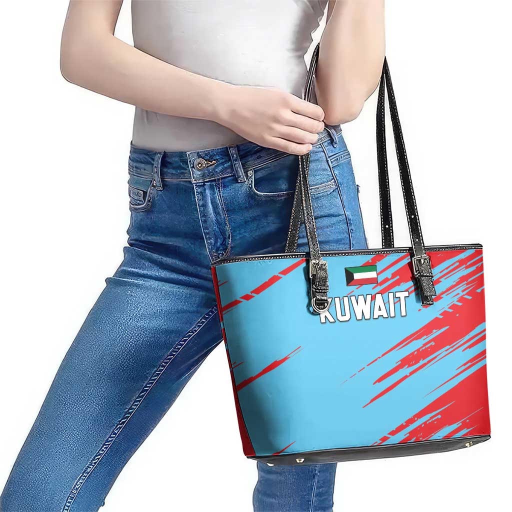 Kuwait Cricket Leather Tote Bag Unique Style LT05 - Wonder Print Shop