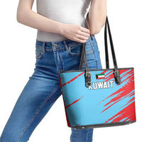 Kuwait Cricket Leather Tote Bag Unique Style LT05 - Wonder Print Shop