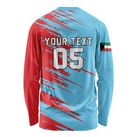 Custom Kuwait Cricket Long Sleeve Shirt Unique Style LT05 - Wonder Print Shop