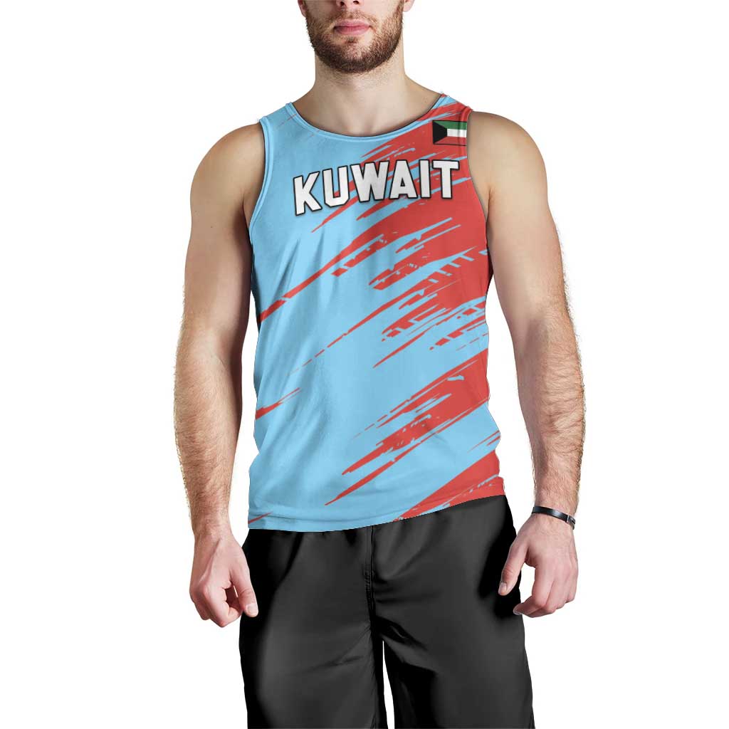 Custom Kuwait Cricket Men Tank Top Unique Style LT05 - Wonder Print Shop