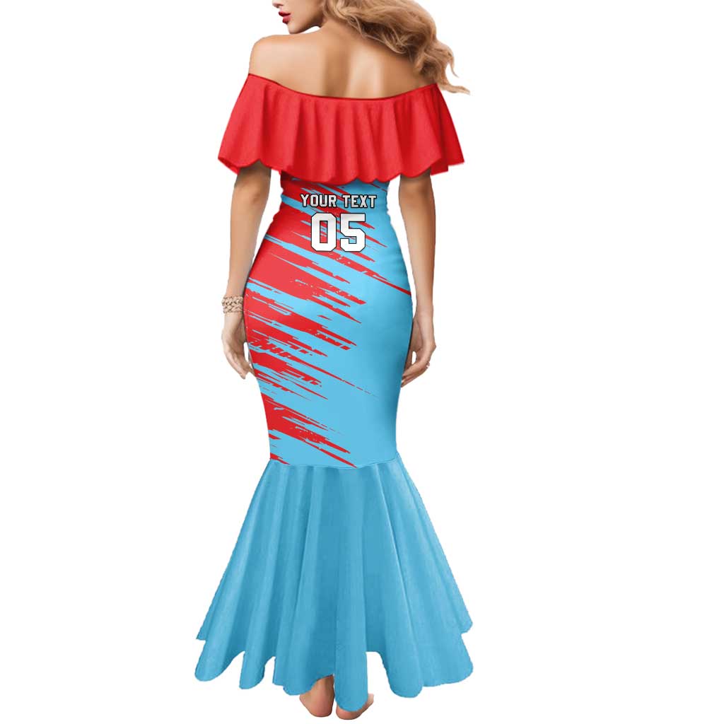 Custom Kuwait Cricket Mermaid Dress Unique Style LT05 - Wonder Print Shop