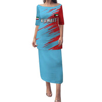 Custom Kuwait Cricket Puletasi Unique Style LT05 - Wonder Print Shop