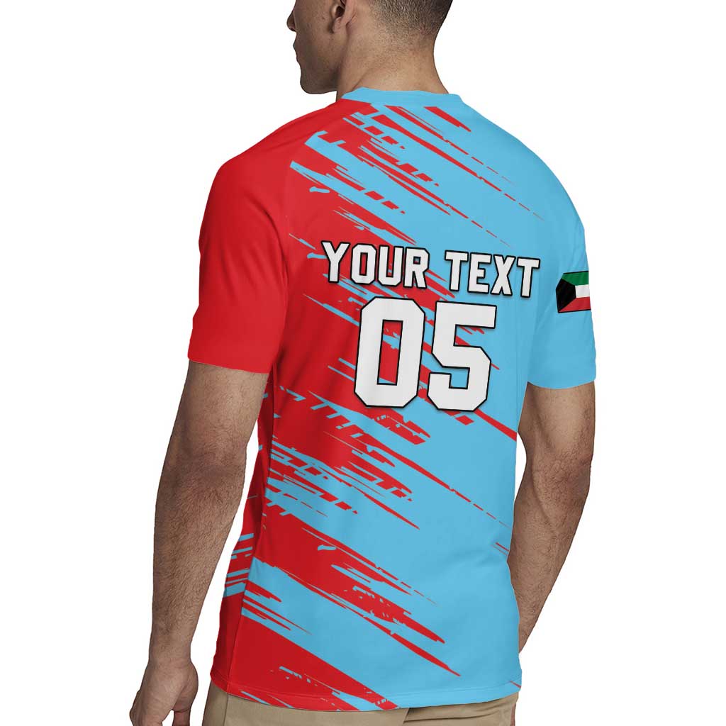 Custom Kuwait Cricket Rugby Jersey Unique Style LT05 - Wonder Print Shop