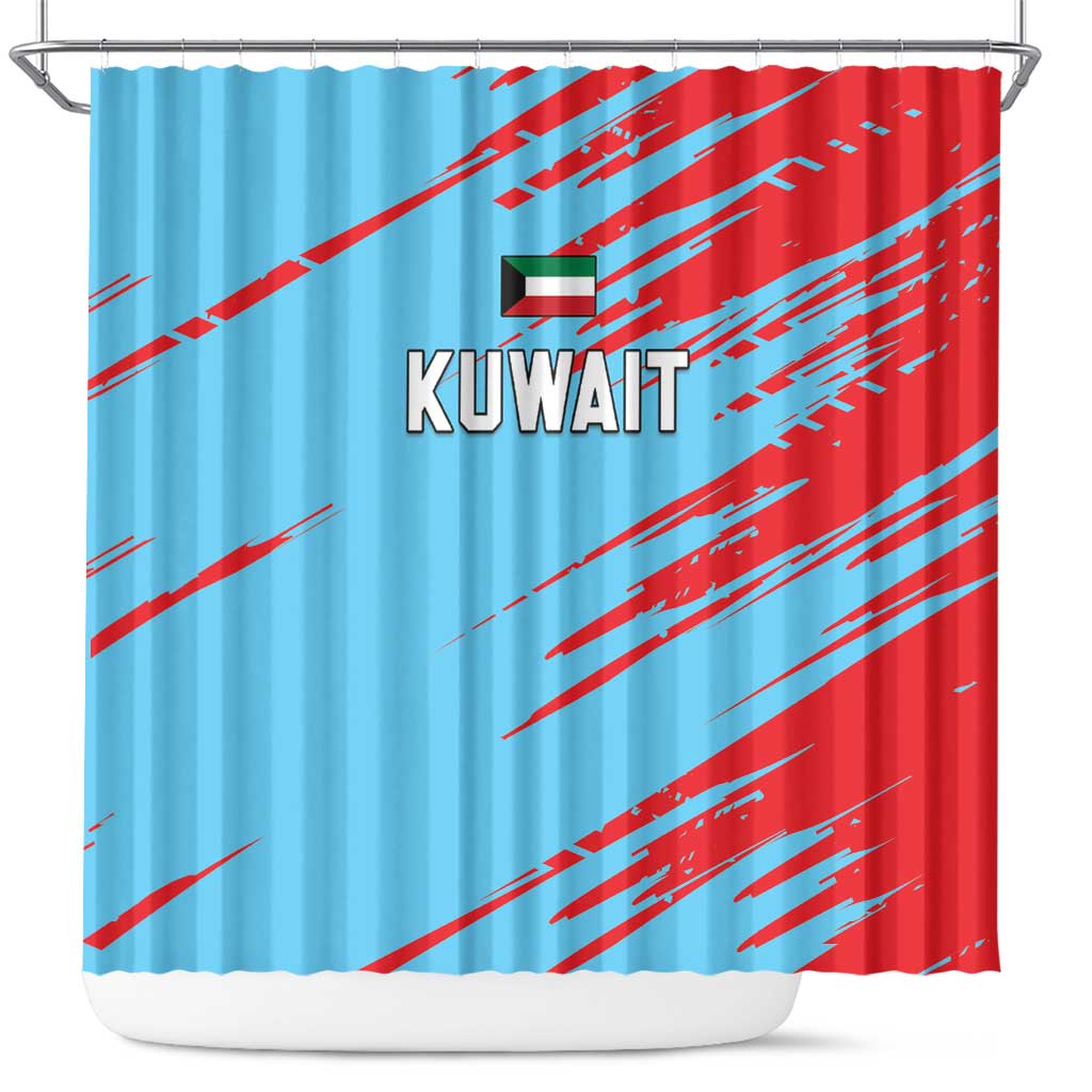 Kuwait Cricket Shower Curtain Unique Style