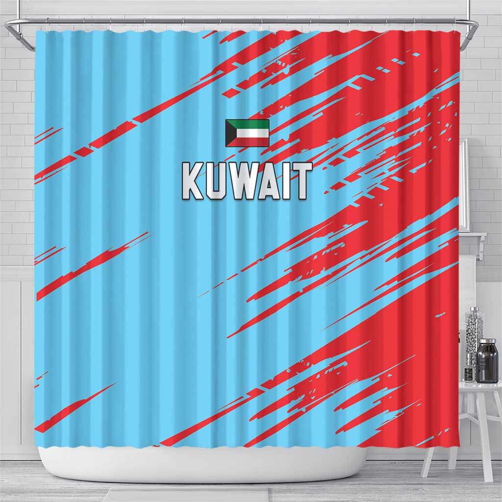 Kuwait Cricket Shower Curtain Unique Style