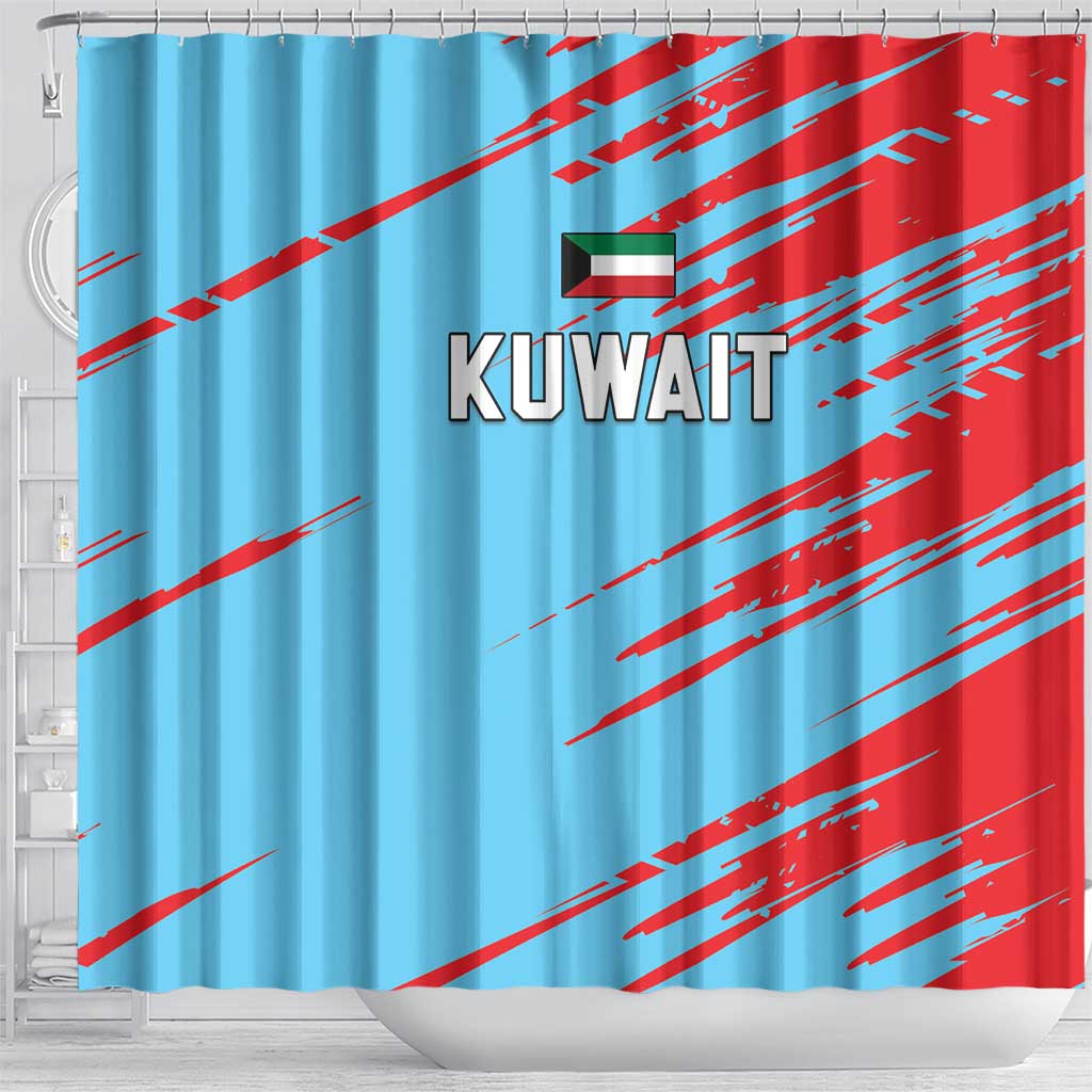 Kuwait Cricket Shower Curtain Unique Style