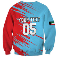Custom Kuwait Cricket Sweatshirt Unique Style LT05 - Wonder Print Shop