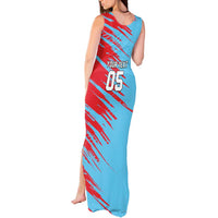 Custom Kuwait Cricket Tank Maxi Dress Unique Style LT05 - Wonder Print Shop