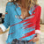 Custom Kuwait Cricket Women Casual Shirt Unique Style LT05 - Wonder Print Shop
