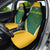South Africa Cricket Car Seat Cover Go Champions Protea Pattern LT05 - Wonder Print Shop