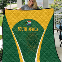South Africa Cricket Quilt Go Champions Protea Pattern LT05 - Wonder Print Shop