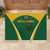 South Africa Cricket Rubber Doormat Go Champions Protea Pattern LT05 - Wonder Print Shop