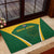 South Africa Cricket Rubber Doormat Go Champions Protea Pattern LT05 - Wonder Print Shop