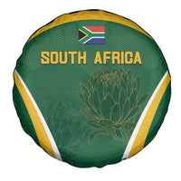 South Africa Cricket Spare Tire Cover Go Champions Protea Pattern LT05 - Wonder Print Shop