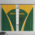South Africa Cricket Window Curtain Go Champions Protea Pattern LT05 - Wonder Print Shop