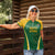 Custom South Africa Cricket Women Polo Shirt Go Champions Protea Pattern LT05 - Wonder Print Shop
