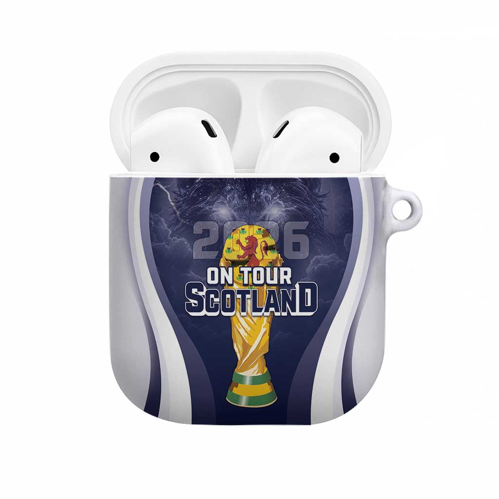 Scotland Football 2026 AirPods Case Scotland On Tour Trophy Style - Wonder Print Shop