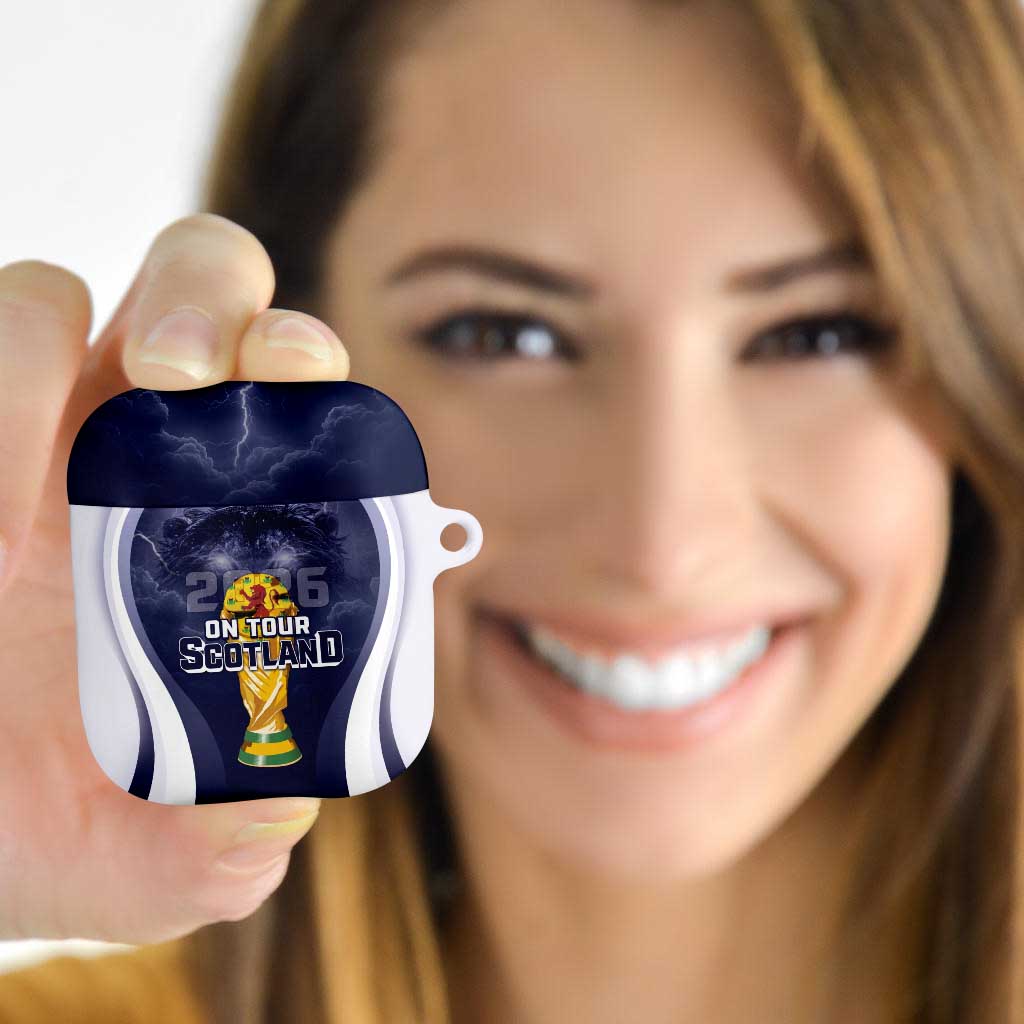 Scotland Football 2026 AirPods Case Scotland On Tour Trophy Style - Wonder Print Shop