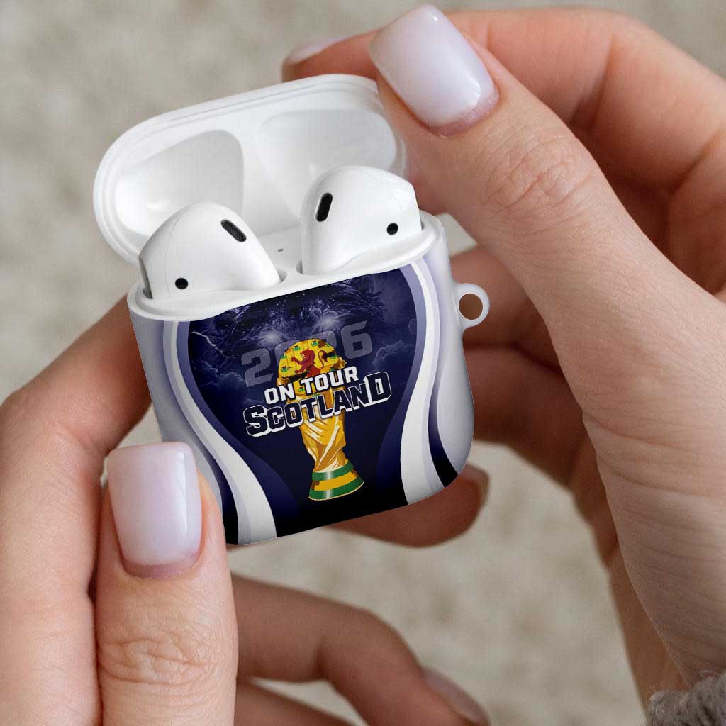 Scotland Football 2026 AirPods Case Scotland On Tour Trophy Style - Wonder Print Shop