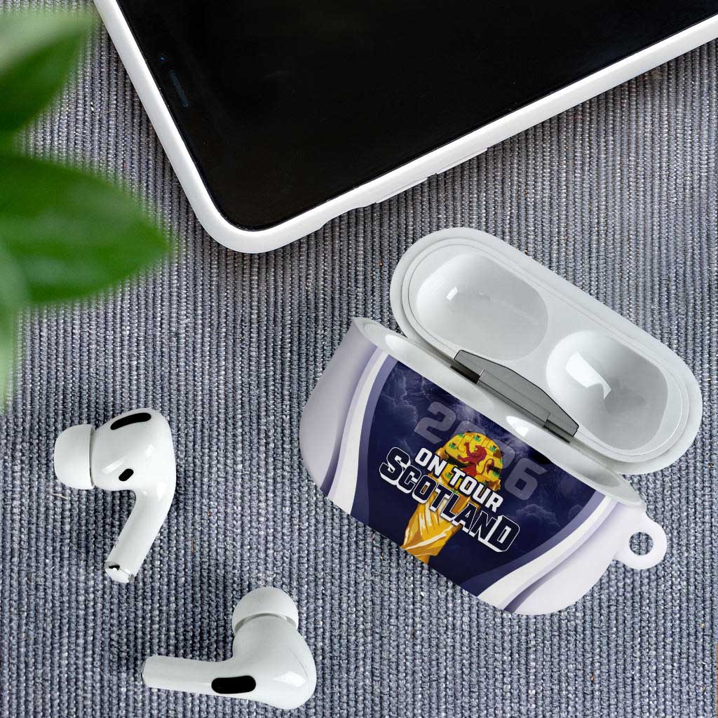 Scotland Football 2026 AirPods Case Scotland On Tour Trophy Style - Wonder Print Shop