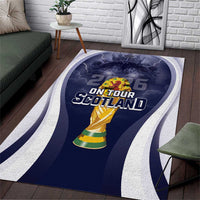 Scotland Football 2026 Area Rug Scotland On Tour Trophy Style - Wonder Print Shop