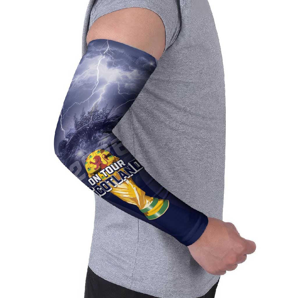 Custom Scotland Football 2026 Arm Sleeves Scotland On Tour Trophy Style - Wonder Print Shop