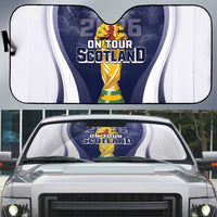 Scotland Football 2026 Auto Sun Shade Scotland On Tour Trophy Style - Wonder Print Shop