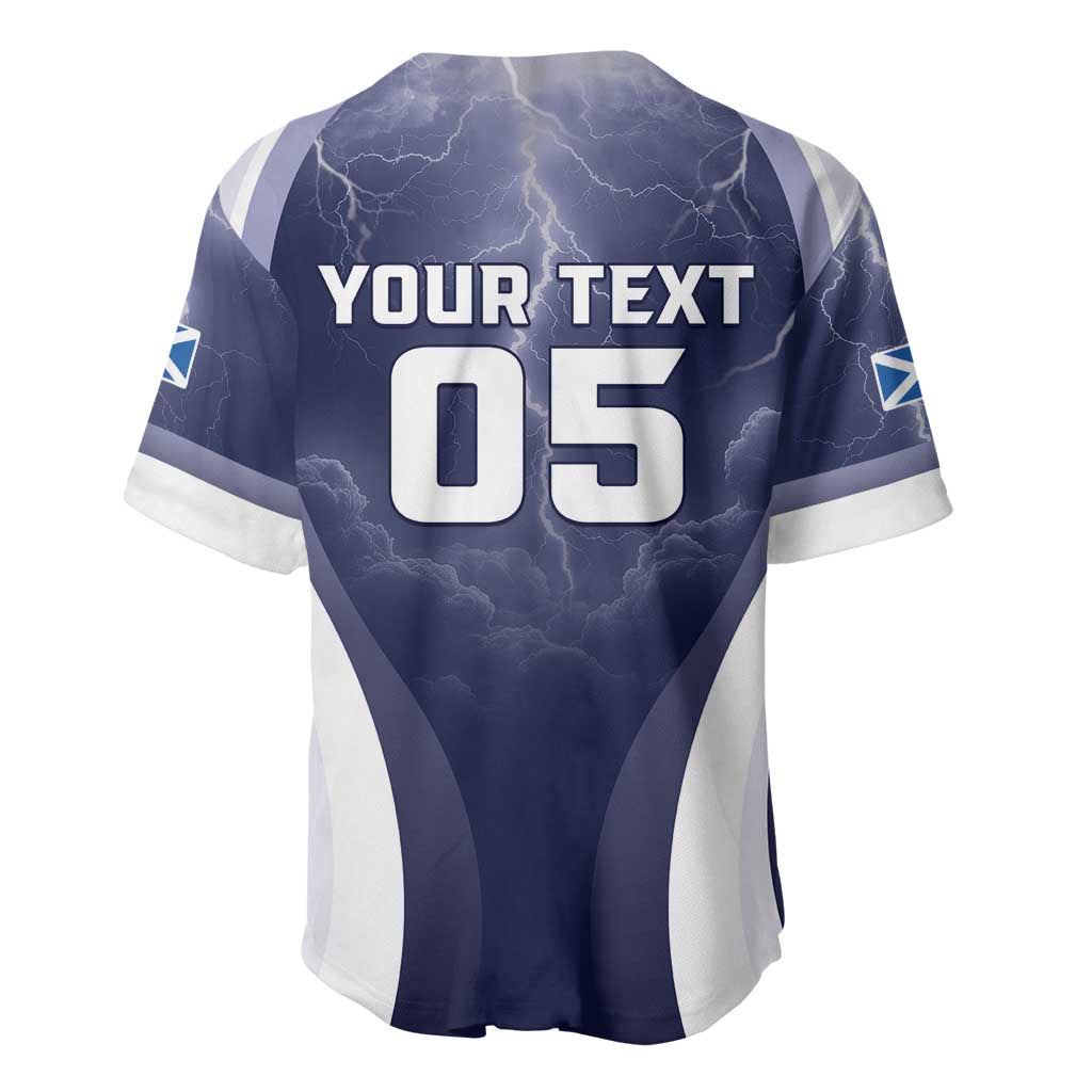 Custom Scotland Football 2026 Baseball Jersey Scotland On Tour Trophy Style - Wonder Print Shop
