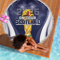 Scotland Football 2026 Beach Blanket Scotland On Tour Trophy Style - Wonder Print Shop