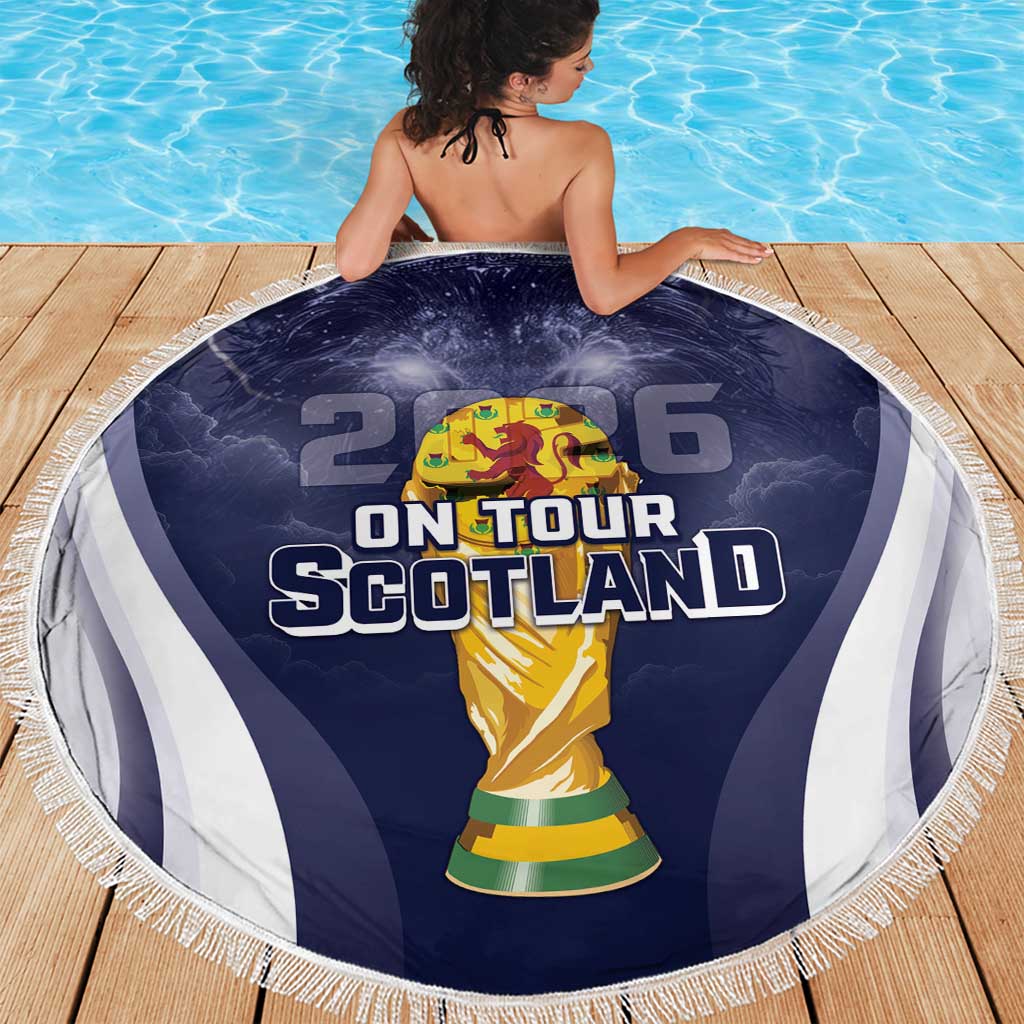 Scotland Football 2026 Beach Blanket Scotland On Tour Trophy Style - Wonder Print Shop