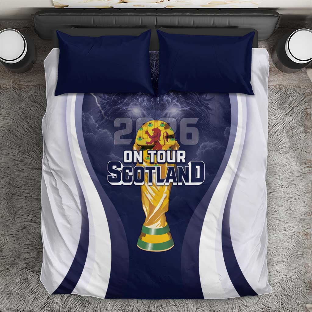 Scotland Football 2026 Bedding Set Scotland On Tour Trophy Style - Wonder Print Shop
