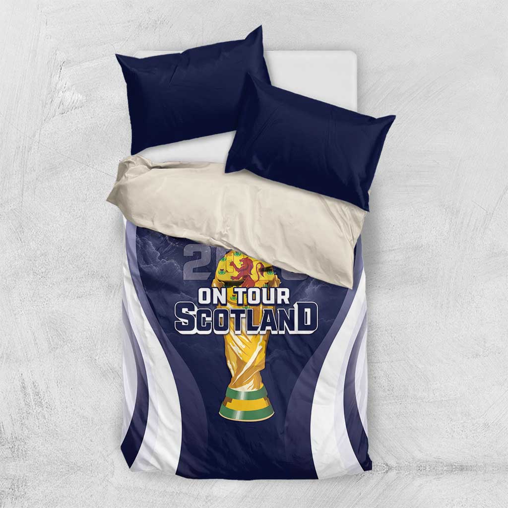 Scotland Football 2026 Bedding Set Scotland On Tour Trophy Style - Wonder Print Shop