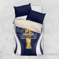 Scotland Football 2026 Bedding Set Scotland On Tour Trophy Style - Wonder Print Shop