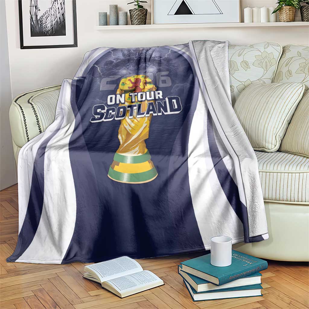 Scotland Football 2026 Blanket Scotland On Tour Trophy Style - Wonder Print Shop