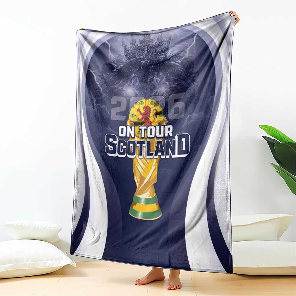 Scotland Football 2026 Blanket Scotland On Tour Trophy Style - Wonder Print Shop