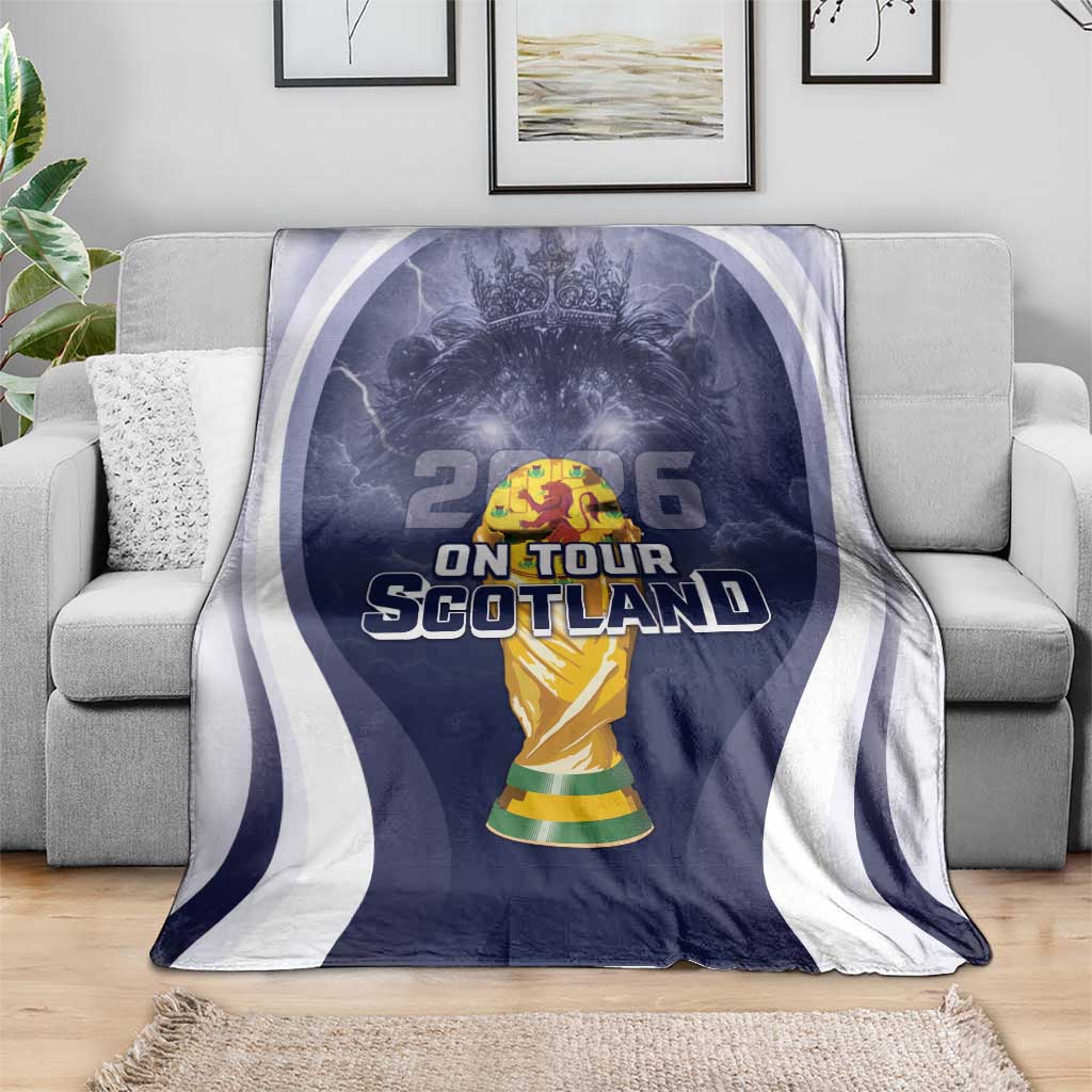 Scotland Football 2026 Blanket Scotland On Tour Trophy Style - Wonder Print Shop