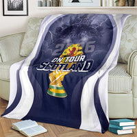 Scotland Football 2026 Blanket Scotland On Tour Trophy Style - Wonder Print Shop