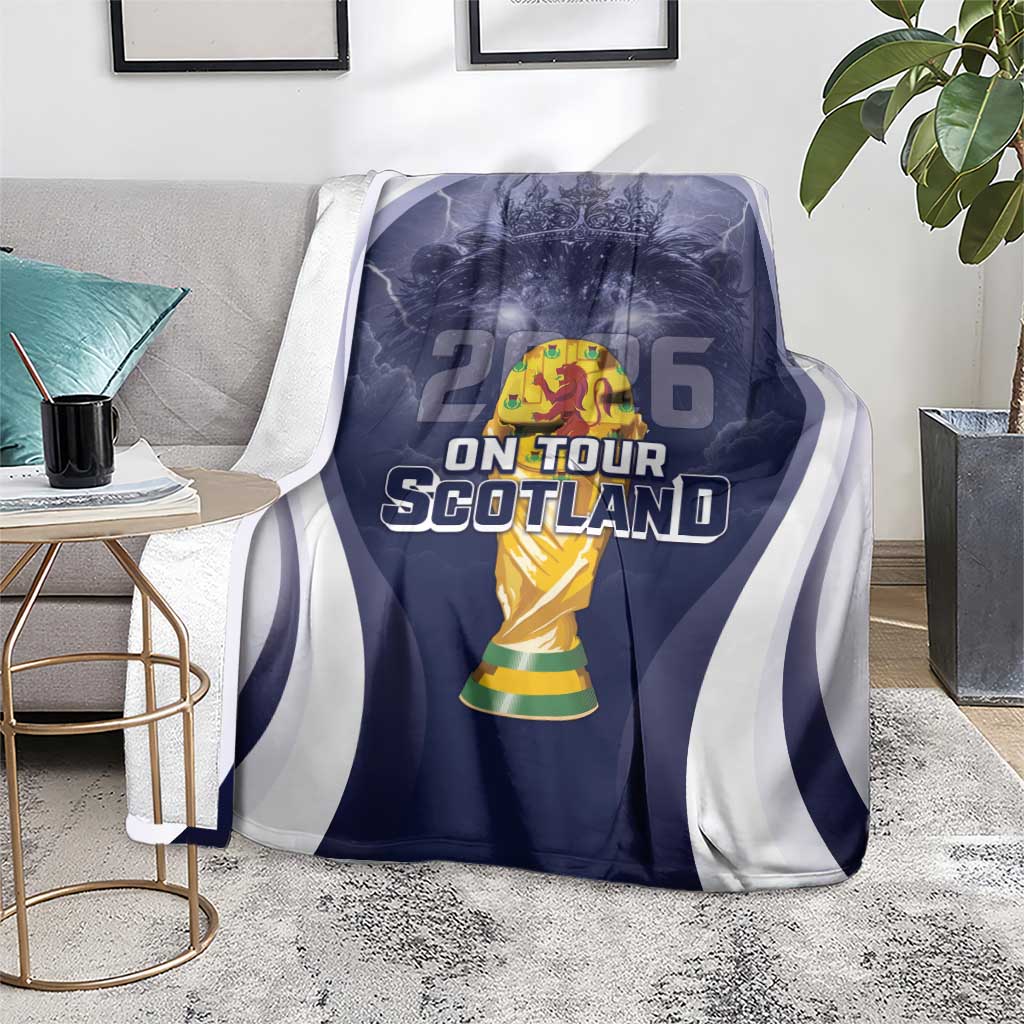 Scotland Football 2026 Blanket Scotland On Tour Trophy Style - Wonder Print Shop