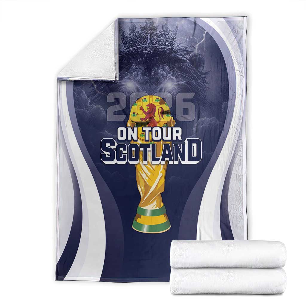 Scotland Football 2026 Blanket Scotland On Tour Trophy Style - Wonder Print Shop