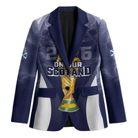 Custom Scotland Football 2026 Blazer Scotland On Tour Trophy Style - Wonder Print Shop