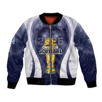 Custom Scotland Football 2026 Bomber Jacket Scotland On Tour Trophy Style - Wonder Print Shop