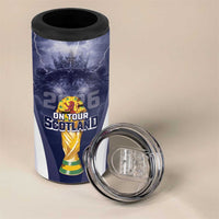 Custom Scotland Football 2026 4 in 1 Can Cooler Tumbler Scotland On Tour Trophy Style - Wonder Print Shop