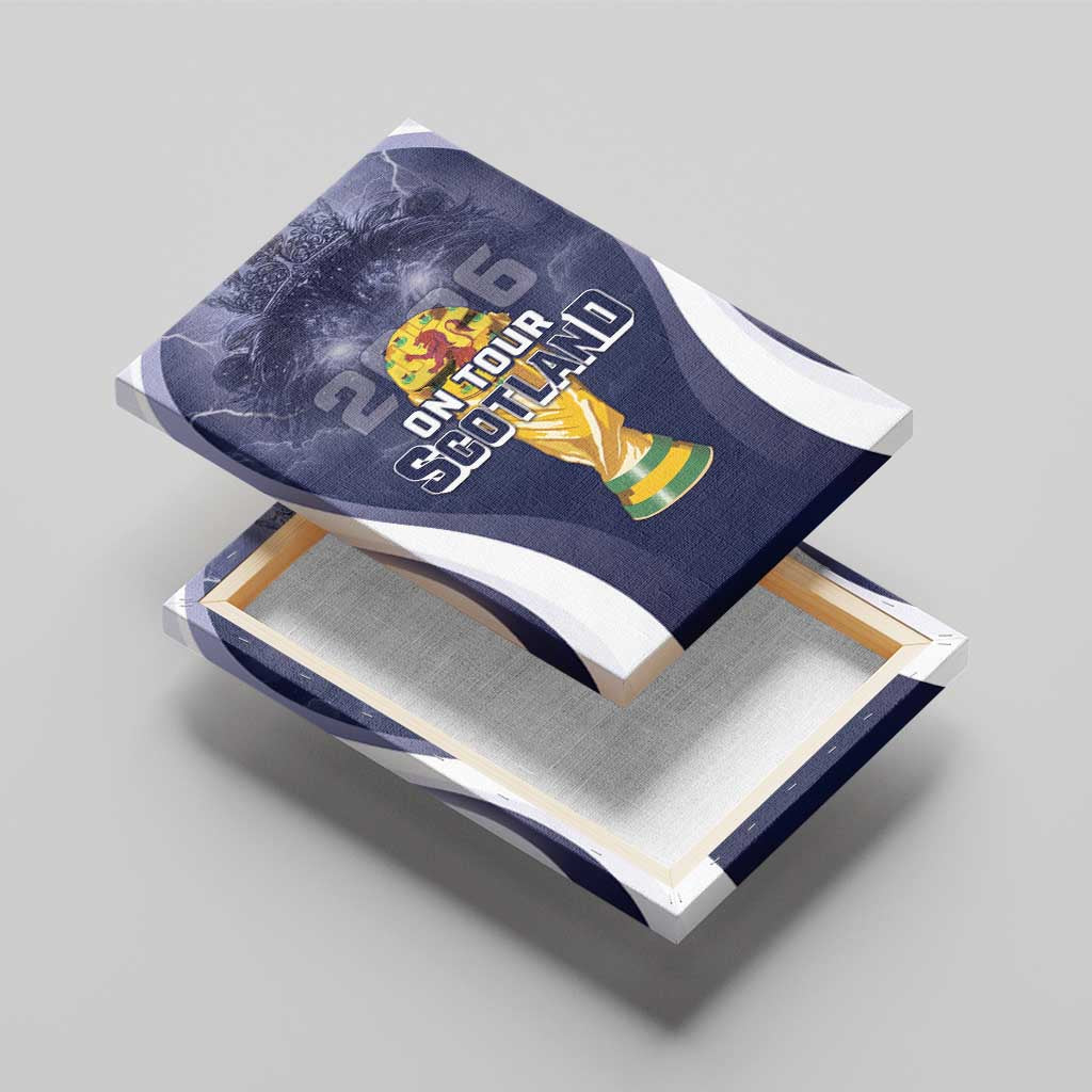 Scotland Football 2026 Canvas Wall Art Scotland On Tour Trophy Style - Wonder Print Shop