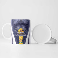 Custom Scotland Football 2026 Ceramic Mug Scotland On Tour Trophy Style - Wonder Print Shop