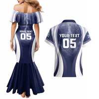 Custom Scotland Football 2026 Couples Matching Mermaid Dress and Hawaiian Shirt Scotland On Tour Trophy Style - Wonder Print Shop