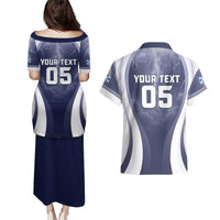 Custom Scotland Football 2026 Couples Matching Puletasi and Hawaiian Shirt Scotland On Tour Trophy Style - Wonder Print Shop