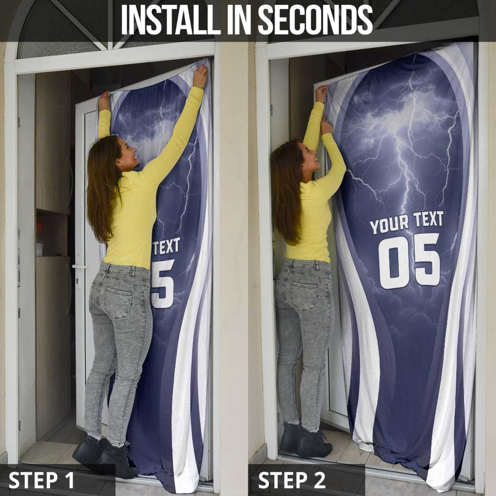 Custom Scotland Football 2026 Door Cover Scotland On Tour Trophy Style - Wonder Print Shop