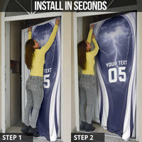 Custom Scotland Football 2026 Door Cover Scotland On Tour Trophy Style - Wonder Print Shop