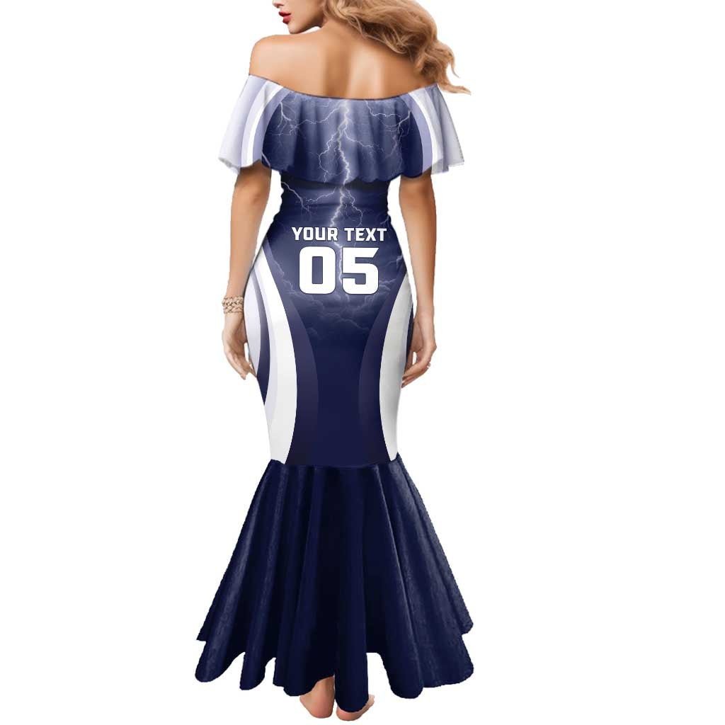 Custom Scotland Football 2026 Family Matching Mermaid Dress and Hawaiian Shirt Scotland On Tour Trophy Style - Wonder Print Shop