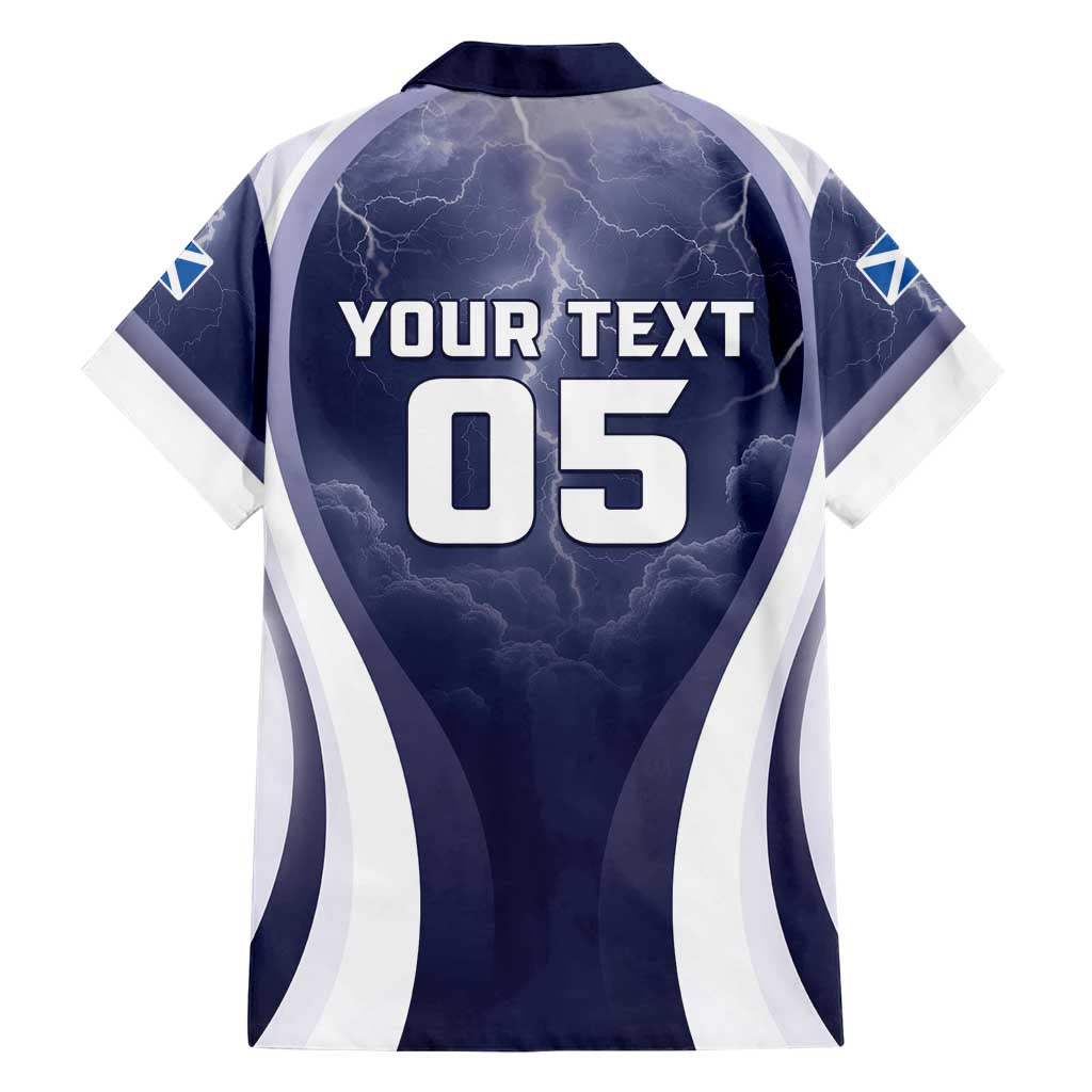 Custom Scotland Football 2026 Family Matching Puletasi and Hawaiian Shirt Scotland On Tour Trophy Style - Wonder Print Shop